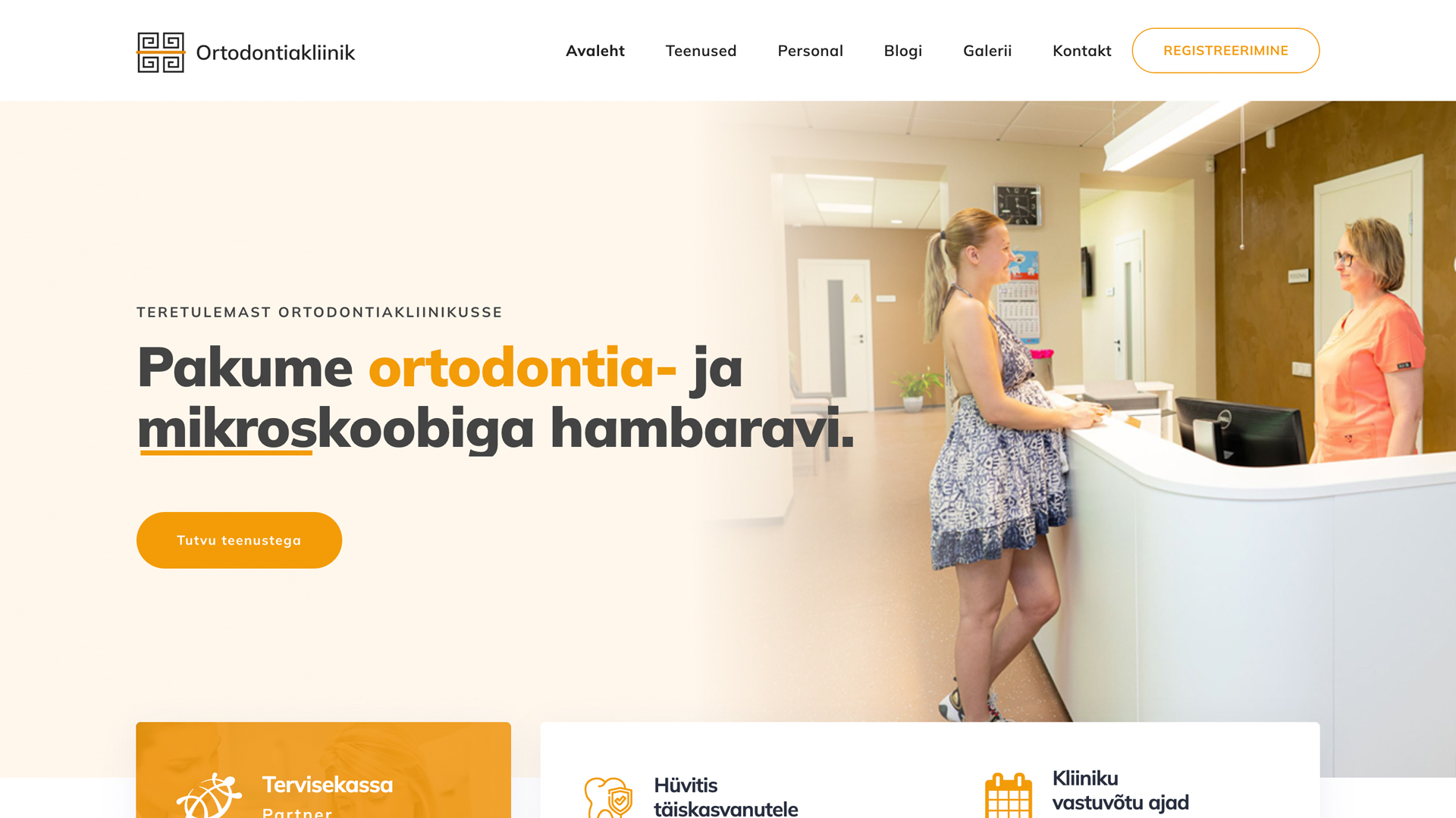 Avaleht | Ortodontiakliinik